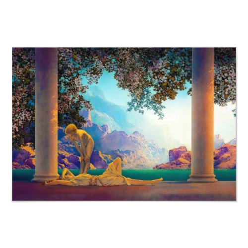 Daybreak 1922 by Maxfield Parrish Photo Print