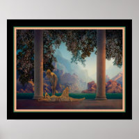 "Daybreak" 1922 Maxfield Parrish