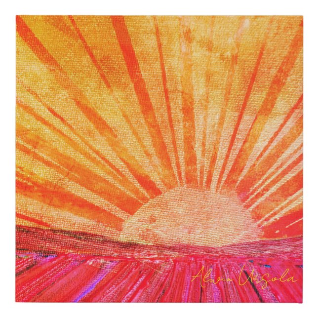 Daybreak by Alwin Ursola Faux Canvas Print (Front)