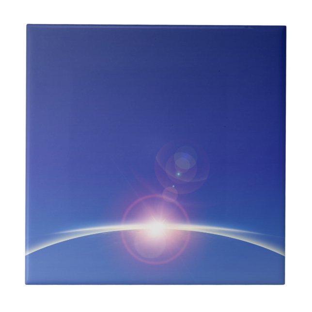 Daybreak  ceramic tile (Front)