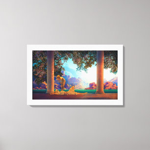 DAYBREAK Maxfield Parrish 1922 ... 2025  Canvas Print