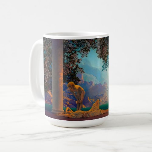 DAYBREAK Maxfield Parrish 1922 vintage  Coffee Mug