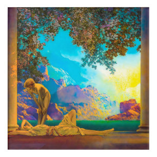 Daybreak Maxfield Parrish Acrylic Print