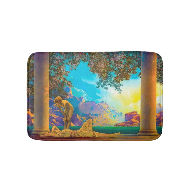 Daybreak Maxfield Parrish Bath Mat (Front)