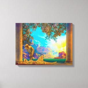 Daybreak Maxfield Parrish Canvas Print