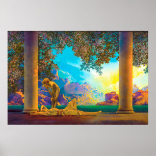 Daybreak Maxfield Parrish Poster