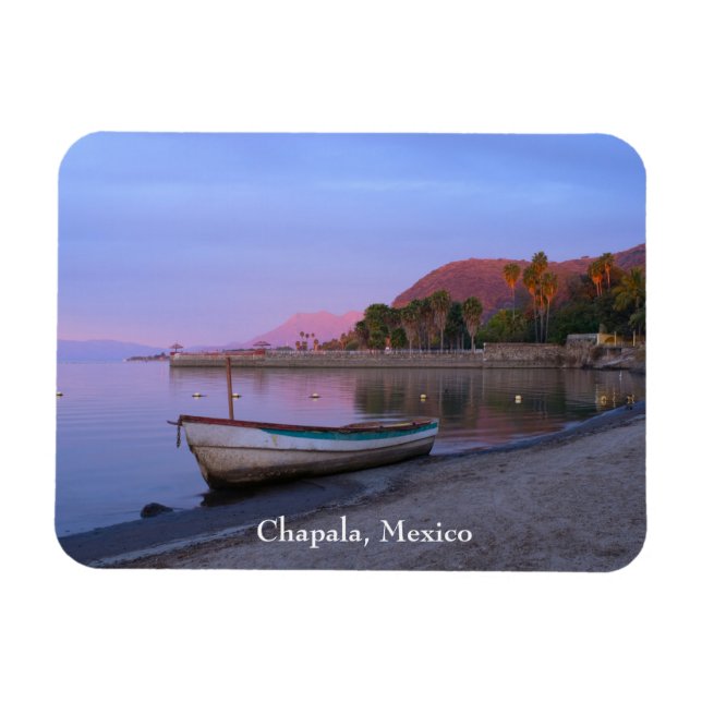 Daybreak on Lake Chapala Shores Magnet (Horizontal)