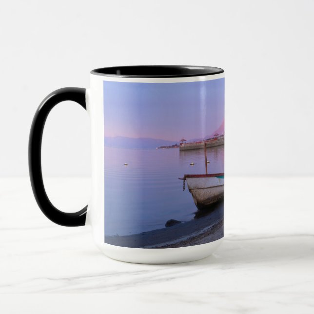 Daybreak on Lake Chapala Shores Mug (Left)