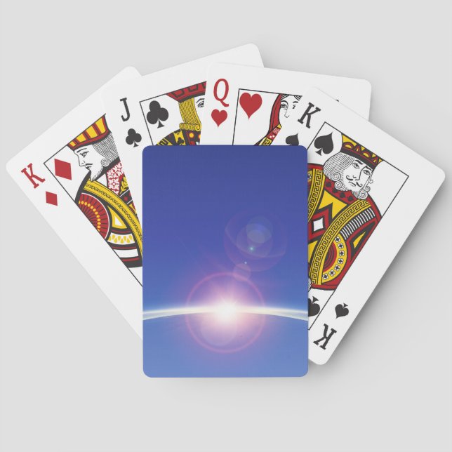 Daybreak  poker cards (Back)