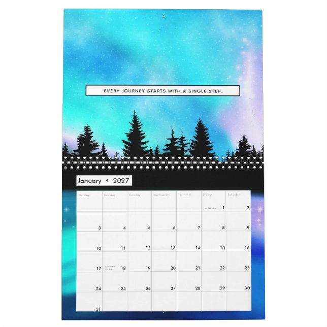 Daybreak Reflections Calendar (Jan 2027)