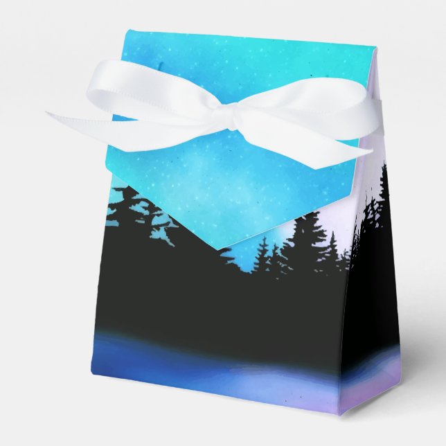 Daybreak Reflections Favor Box (Front Side)
