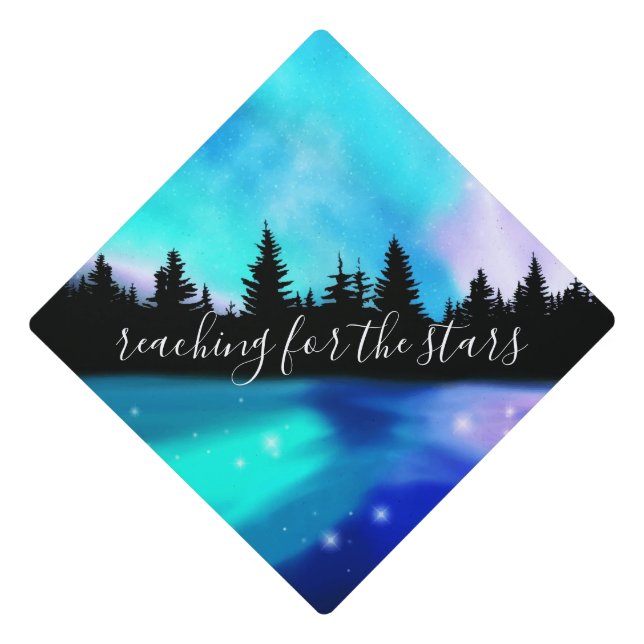 Daybreak Reflections Graduation Cap Topper (Front)