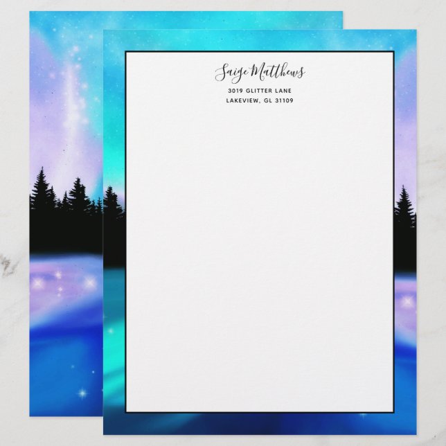 Daybreak Reflections Letterhead (Front/Back)