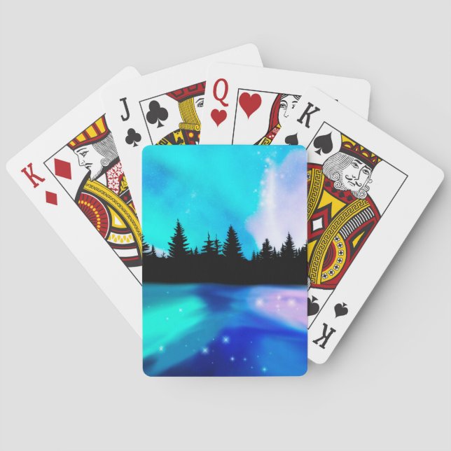 Daybreak Reflections Poker Cards (Back)