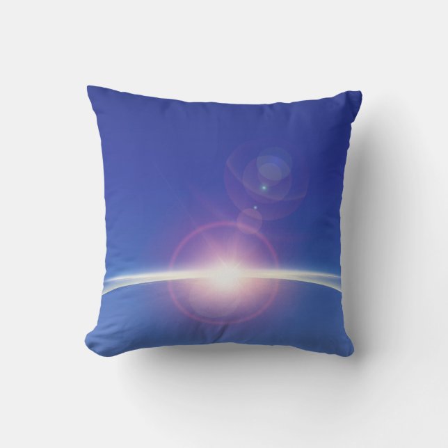 Daybreak  throw pillow (Front)