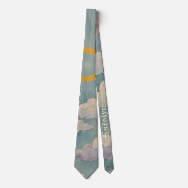 Daybreak's Embrace Personalized Neck Tie (Front)