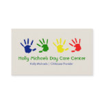 Daycare / Babysitter Handprints Business Cards Daycare / Babysitter Handprints Business Cards
