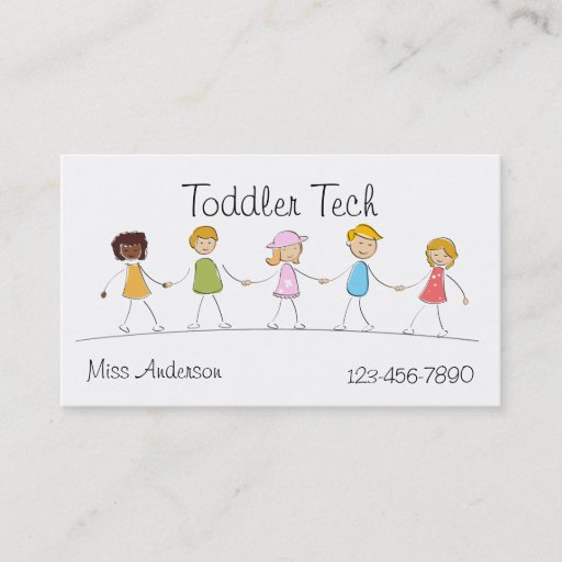 Customizable Daycare Business Card Template