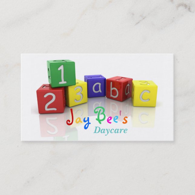 Daycare Business Card (Front)
