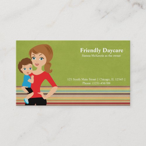 Daycare Business Card Templates