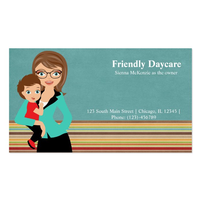 Daycare Business Cards