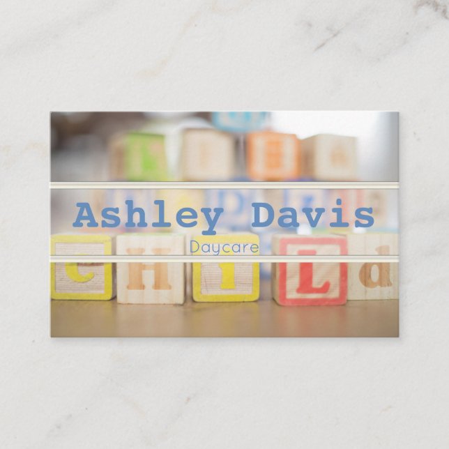 Daycare business cards (Front)