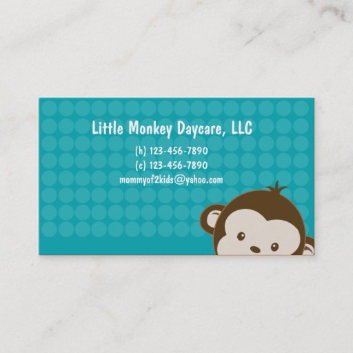 Customizable Daycare child care babysitting Mommy calling card Business Card Templates