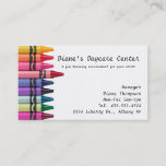 Daycare Childcare Business Card at Zazzle