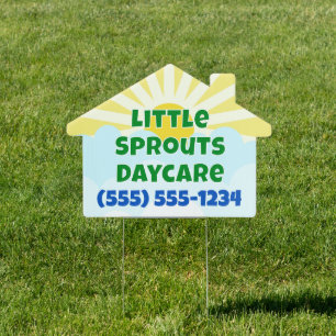 Daycare Custom House Sign