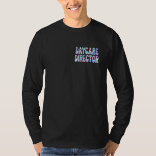 Daycare Director Groovy Back to School Cute Teache T-Shirt