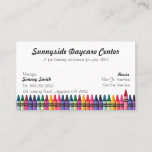 Daycare Or Childcare Business Card at Zazzle