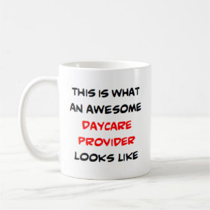 daycare provider, awesome coffee mug