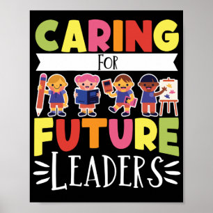 Daycare Provider Childcare Caring For Future Poster