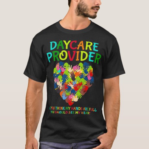 Daycare Provider Childcare Teacher Appreciation T_Shirt
