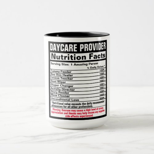 Daycare Provider Funny Gift Mug