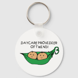 Daycare Provider of Twin Pod Keychain