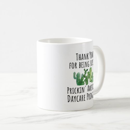 Daycare Provider Thank You Gift Mug
