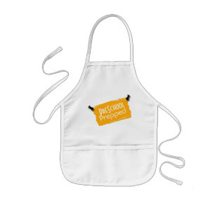 Daycare Scrap Paper and Push Pins Art Template Kids' Apron