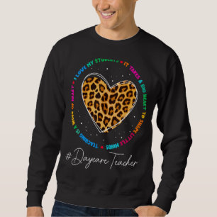 Daycare Teacher Admin Appreciation Week Back To Sc Sweatshirt