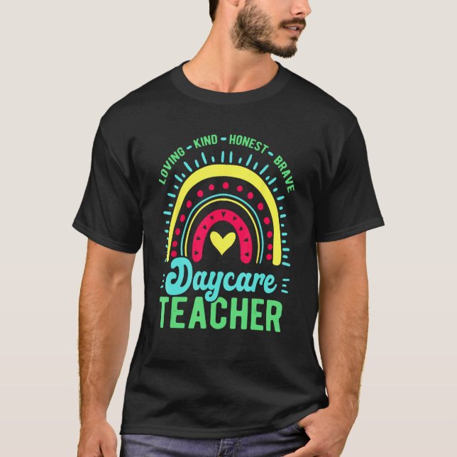 Daycare Teacher Childcare Provider T-Shirt (Front)