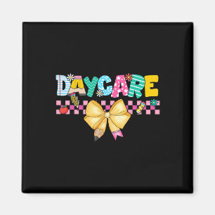 Daycare Teacher Daycare Provider Prek Teacher Back Magnet