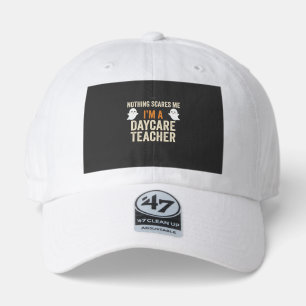 Daycare Teacher Halloween Ghost Design_1 47 Brand Hat