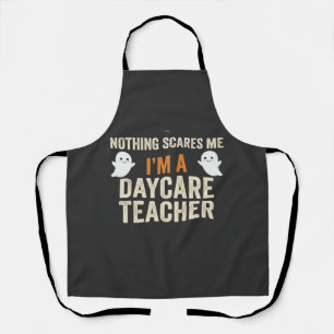Daycare Teacher Halloween Ghost Design_1 Apron