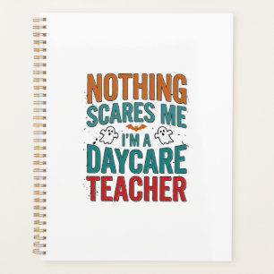 Daycare Teacher Halloween Ghost Vintage Shirt Desi Planner