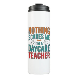 Daycare Teacher Halloween Ghost Vintage Shirt Desi Thermal Tumbler