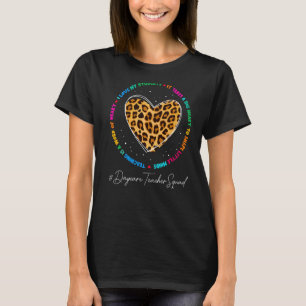 Daycare Teacher Squad Admin Appreciation Week Back T-Shirt