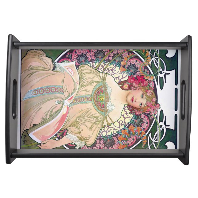 Daydream (Spring), Mucha Serving Tray (Front)
