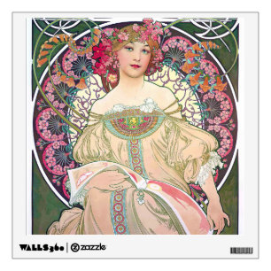 Daydream (Spring), Mucha Wall Decal