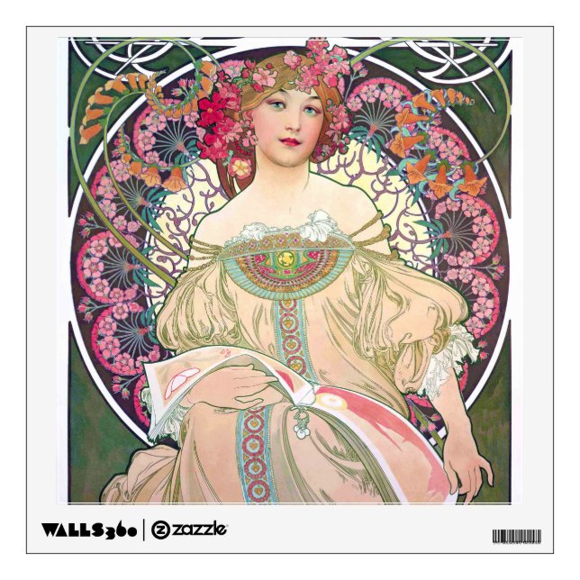 Daydream (Spring), Mucha Wall Decal (Front)