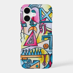 Daydream-Whimsical Abstract Watercolor Art iPhone 17 Case